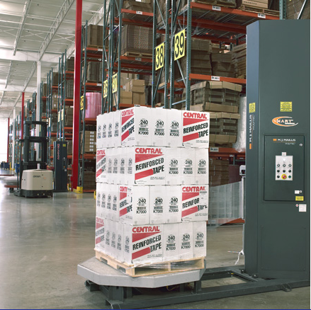 Clear stretch film wraps loads efficiently. clear stretch film for casting machines