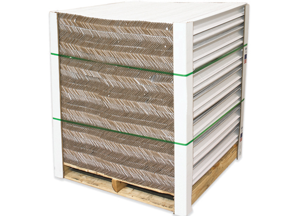 Prevent corner damage and avoid shifting loads with edge protectors. Edge protectors medium duty