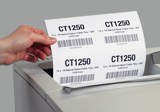 Laser labels allow you to make custom stickers. rectangle laser labels