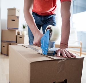 AP&P provides all the moving supplies you'll need Moving Box and Tape