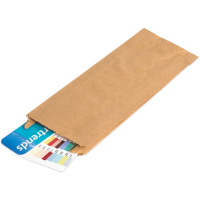 Kraft Gusseted Merchandise Bags