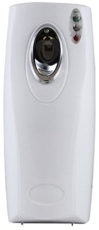 White, metered fragrance dispenser