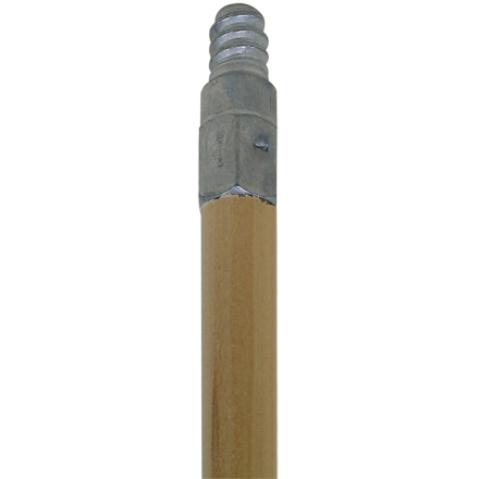 Wood Handle with Metal Threads