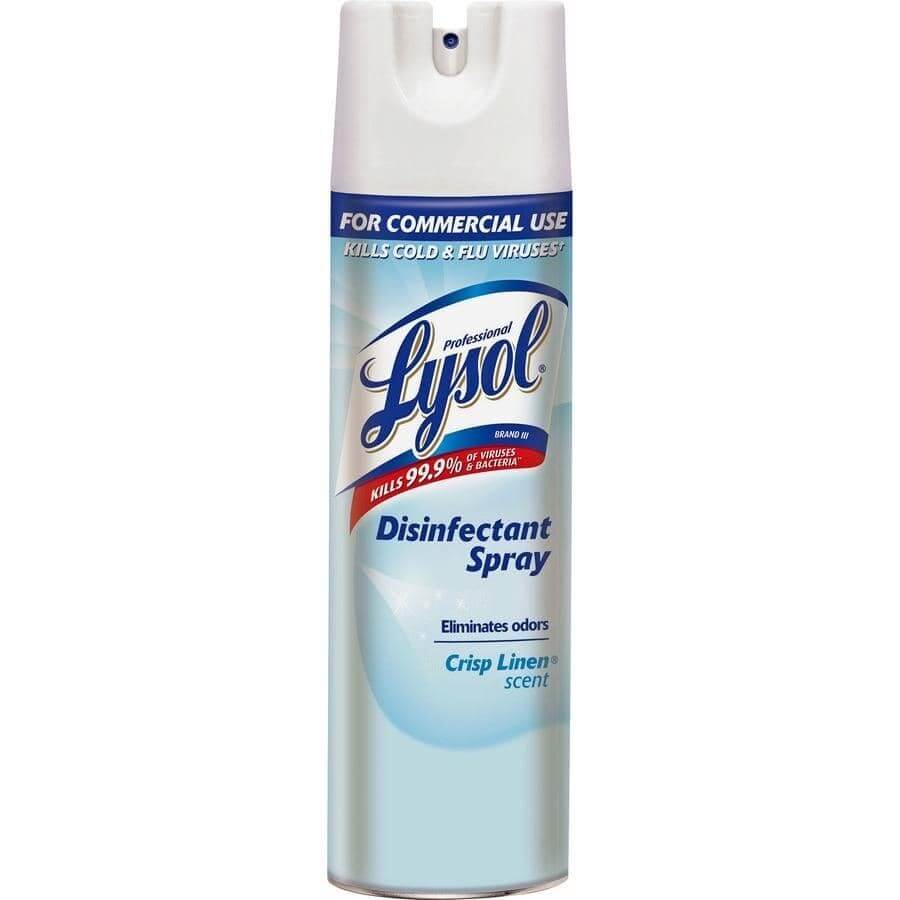 Lysol Disinfectant Spray Crisp Linen Scent