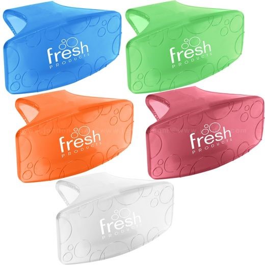 Multi-colored 5 pack toilet bowl fresheners