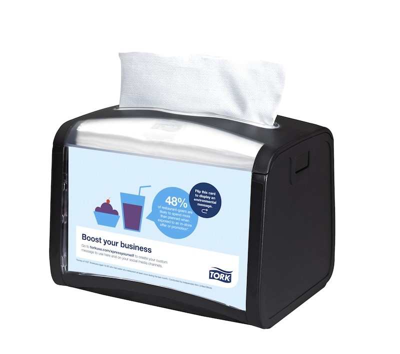 Tork tabletop napkin dispensers for WI businesses