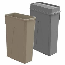 Impact Space Saving Trash Receptacle