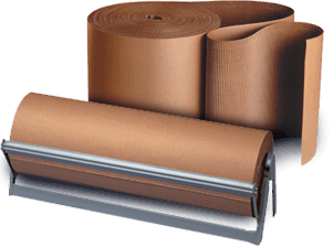Shipping protection paper rolls