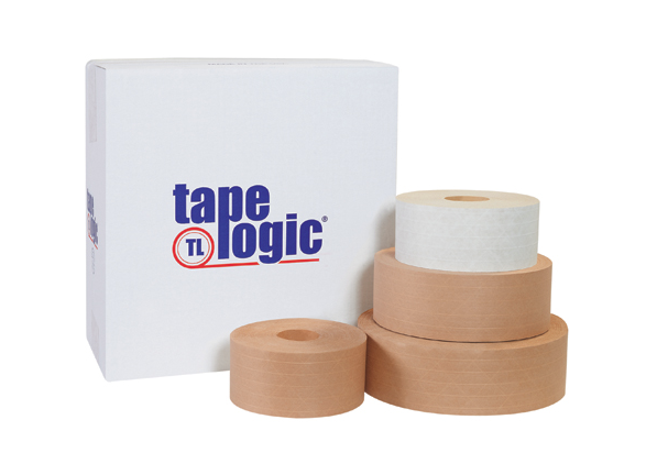 Seal irregular surfaces and corners with a secure bond. Tape Logic reinforced water activated tape