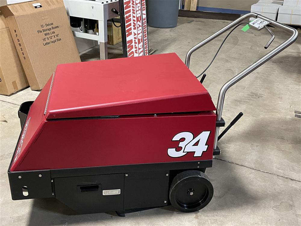 Used Factory Cat Model 34 Walk Behind Floor Sweeper Used Factory Cat Model 34 Walk Behind Floor Sweeper