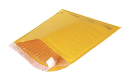 Bubble wrap envelope for eCommerce delivery