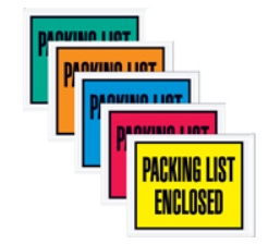 Packing Lists for Shipping