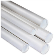 Wholesale mailing tube packaging: Kraft tubes & crimped ends